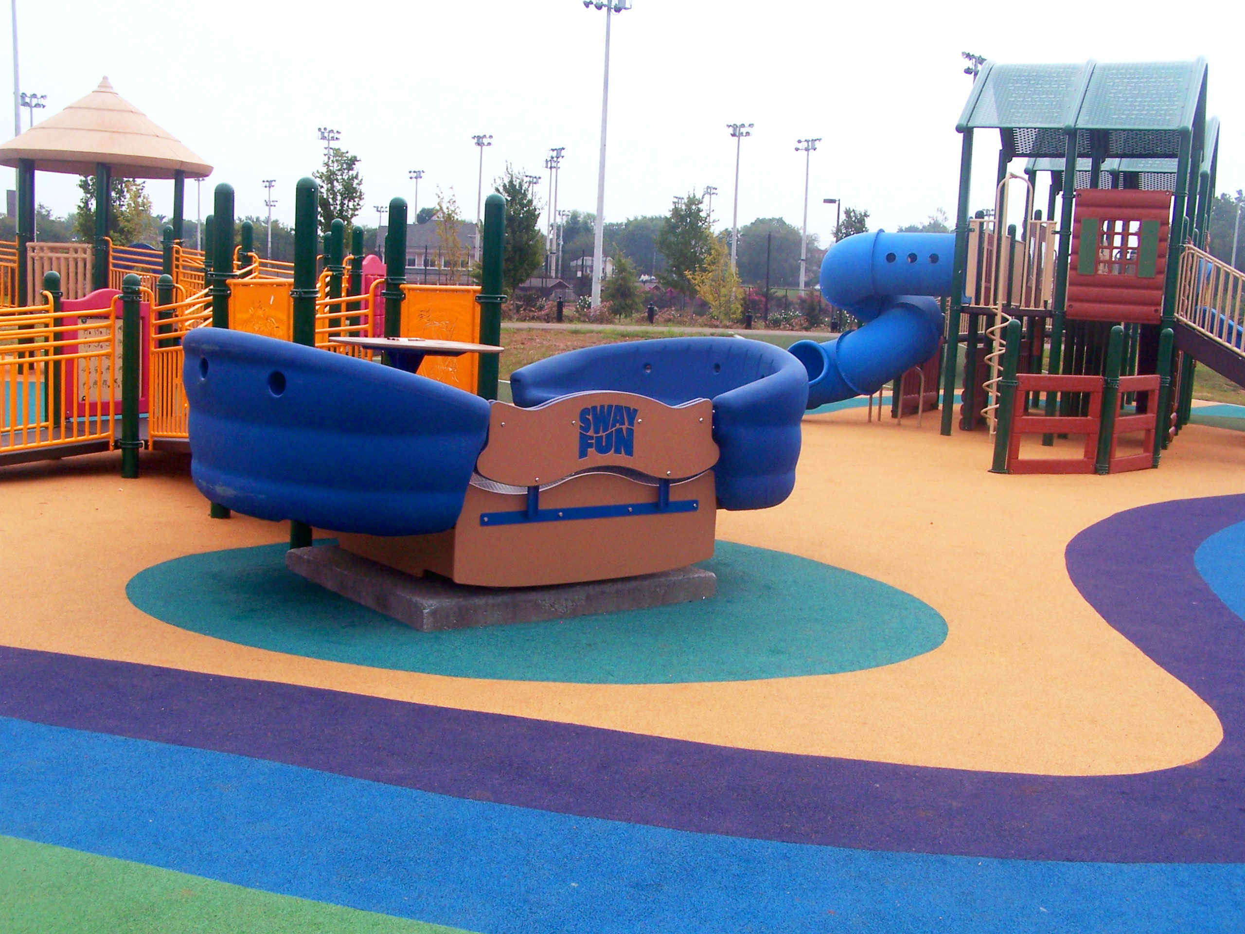 dRC designed and built the Ashley Nicole Dream Playground located at 620 Winona St Knoxville, TN 37917, which opened with a ribbon cutting ceremony in 2005. This accessible playground was designed for all children to grow and play together in an accepting and inclusive environment where “all” kids can develop positive friendships and learn kindness toward one another.