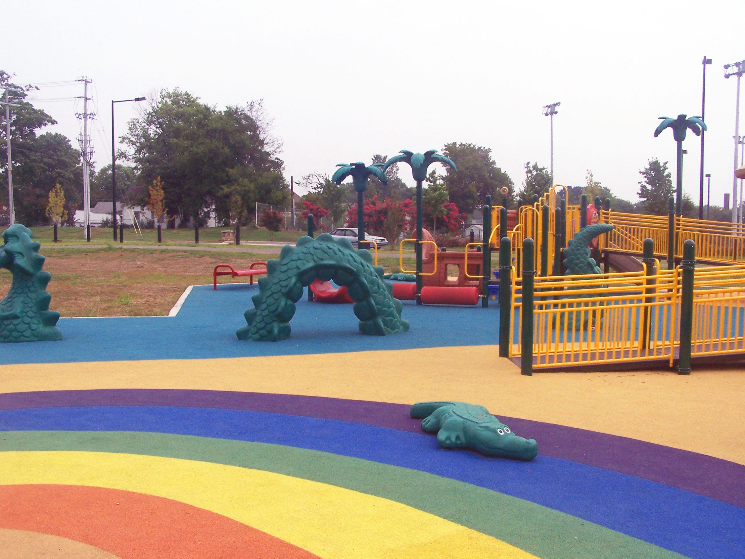 dRC designed and built the Ashley Nicole Dream Playground located at 620 Winona St Knoxville, TN 37917, which opened with a ribbon cutting ceremony in 2005. This accessible playground was designed for all children to grow and play together in an accepting and inclusive environment where “all” kids can develop positive friendships and learn kindness toward one another.